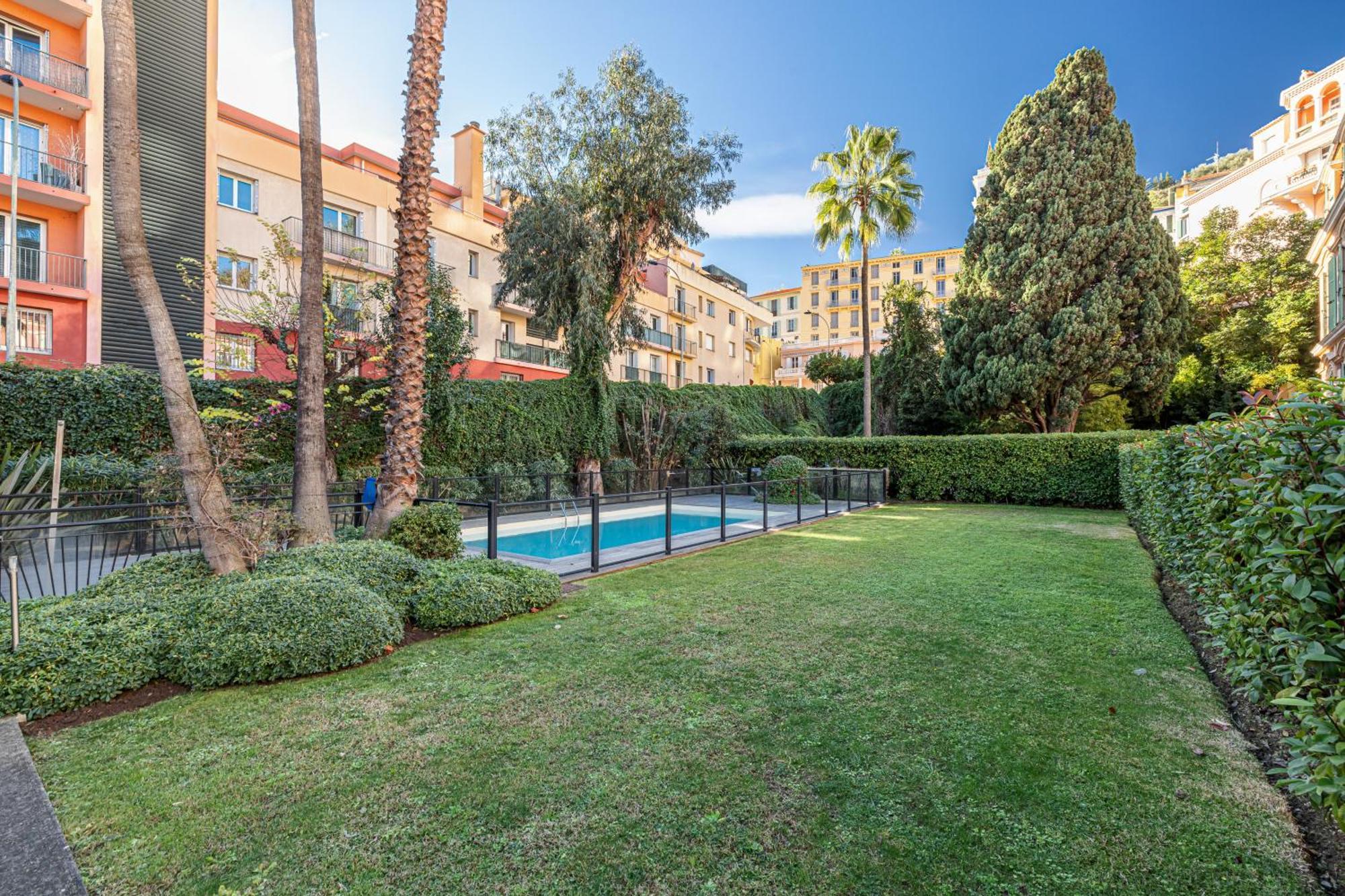 Inter Superb Studio Piscine 5 Min Gare Menton Exteriör bild